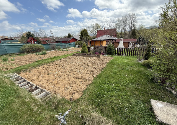 Záhradka s chatkou na sídl. Tarča, Sp. Nová Ves