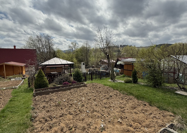 Záhradka s chatkou na sídl. Tarča, Sp. Nová Ves
