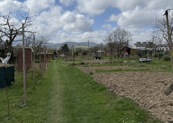 Záhradka s chatkou na sídl. Tarča, Sp. Nová Ves