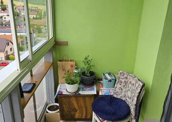 Byt 4+1 s loggiou na sídlisku Západ II, Smižany