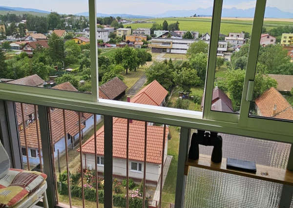 Byt 4+1 s loggiou na sídlisku Západ II, Smižany