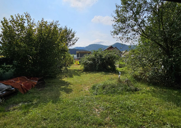 Záhrada s mobilným domom v rekr. lokalite Olšo, Markušovce