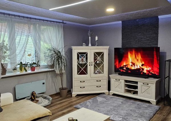 Byt 3+1 s loggiou a pozemkom v obci Rudňany, okres Sp.N.Ves