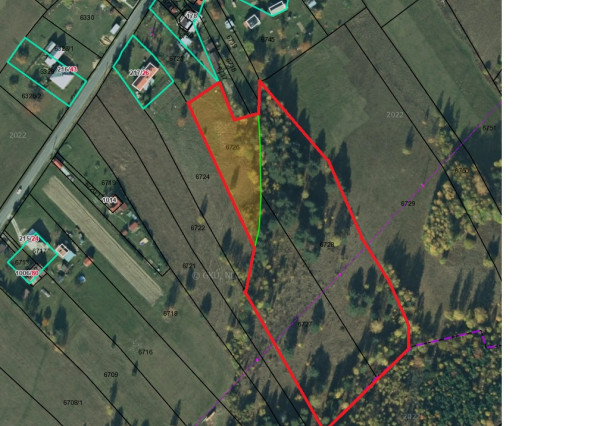 Pozemok na Zahájnici obec Nálepkovo