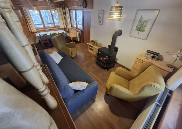 prerobená chata na celoročné bývanie v Poráčskej doline