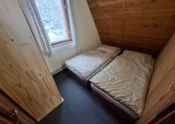 prerobená chata na celoročné bývanie v Poráčskej doline