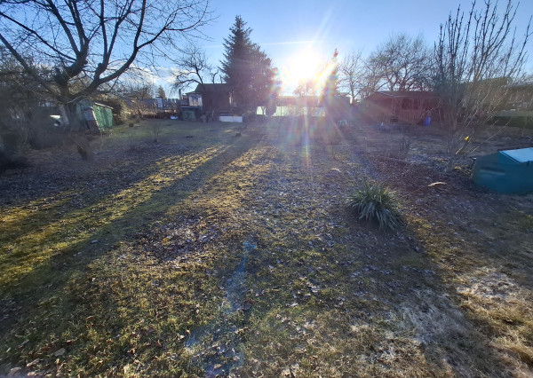 Záhradka v záhradkárskej oblasti Pod letiskom, sídlisko Mier