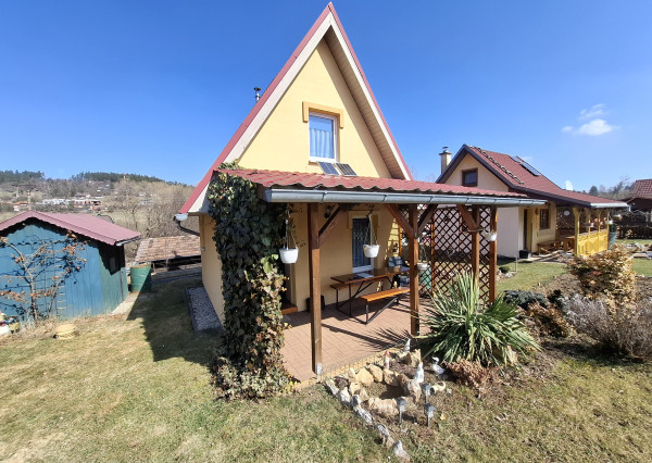 Záhradka s murovanou chatkou - Spišská Nová Ves - Brusník