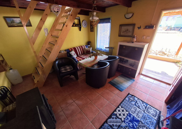 Záhradka s murovanou chatkou - Spišská Nová Ves - Brusník