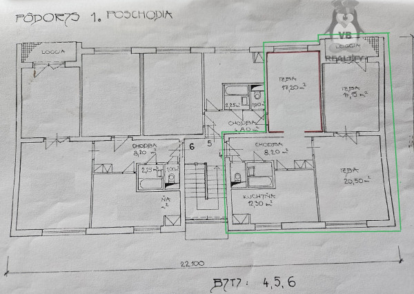 Byt 3+1 s loggiou a vlastným kúrením na sídlisku Tarča, Spišská Nová Ves