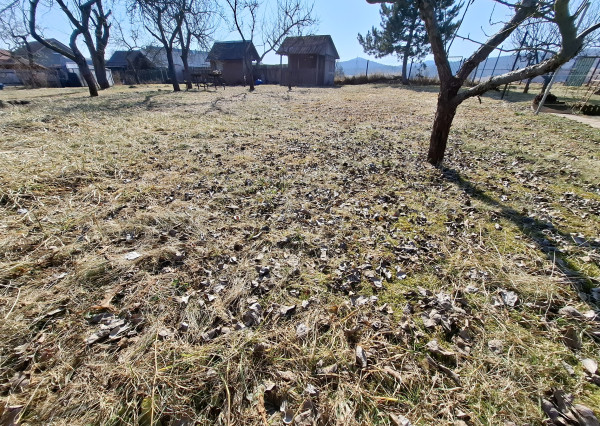 Záhrada s dobrou polohou – Tarča, záhradkárska osada Spiš