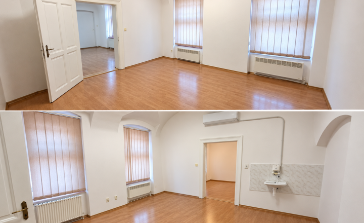 Kancelárske priestory priamo na námestí – 38 m² - fotografia 1