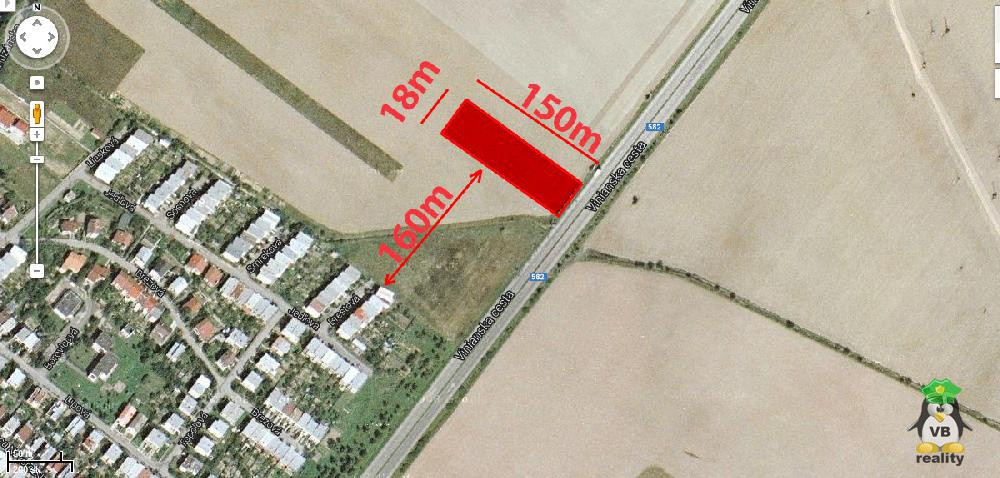 Pozemok na Stráňanoch v Michalovciach (Vinianska cesta)