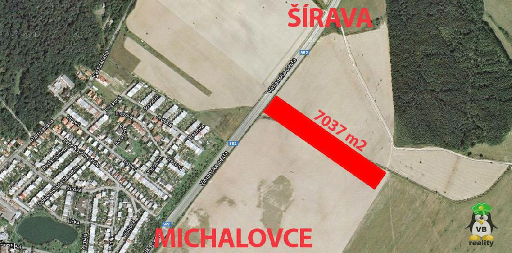 Veľký Pozemok na Stráňanoch v Michalovciach (Vinianska cesta)