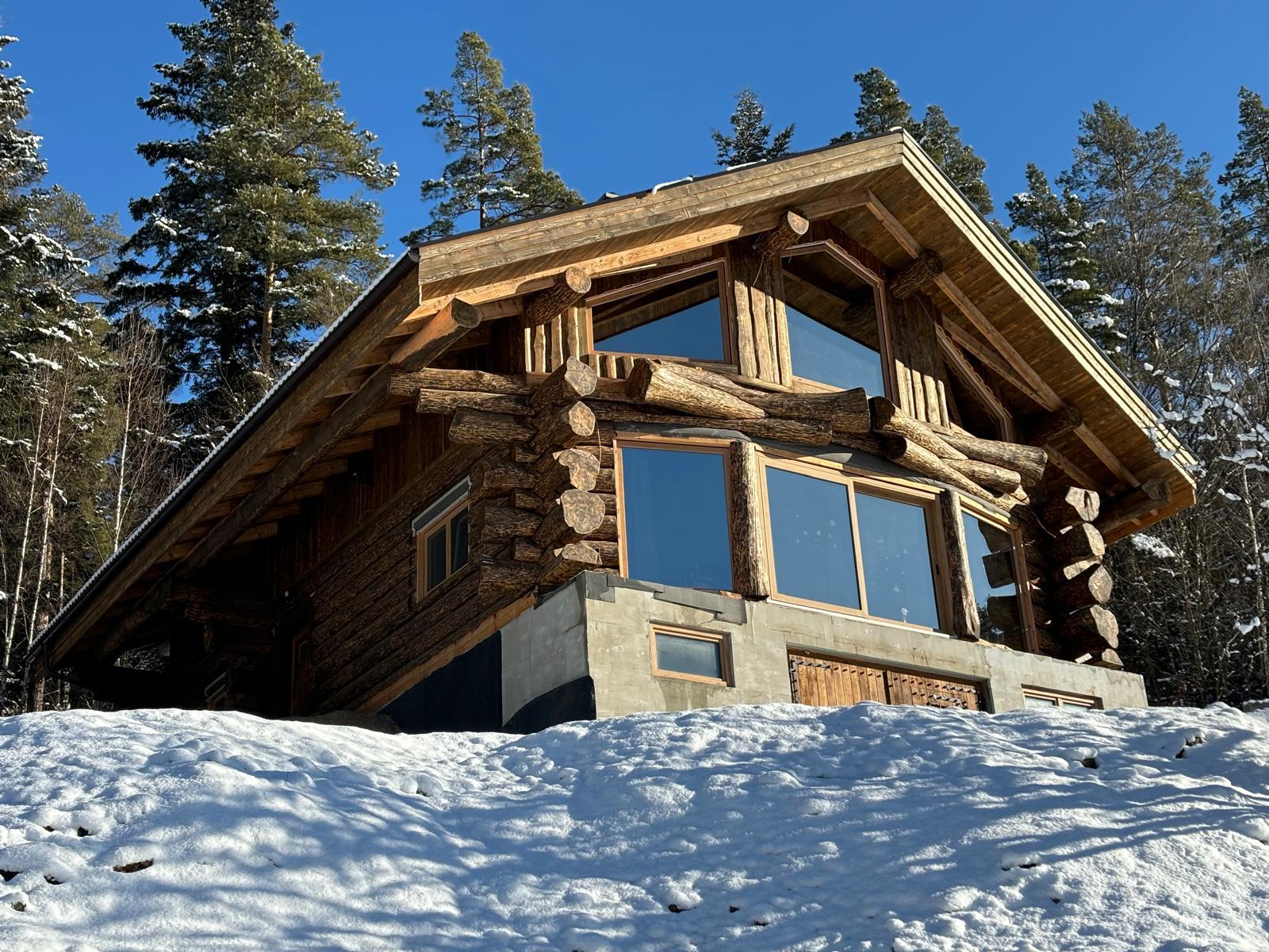 Zrubový rodinný dom v obci Hnilčík-Bindt, okres Sp. Nová Ves