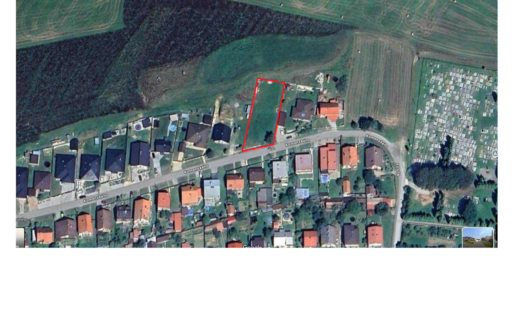 Stavebný pozemok v obci Markušovce, okres Spisšská Nová Ves