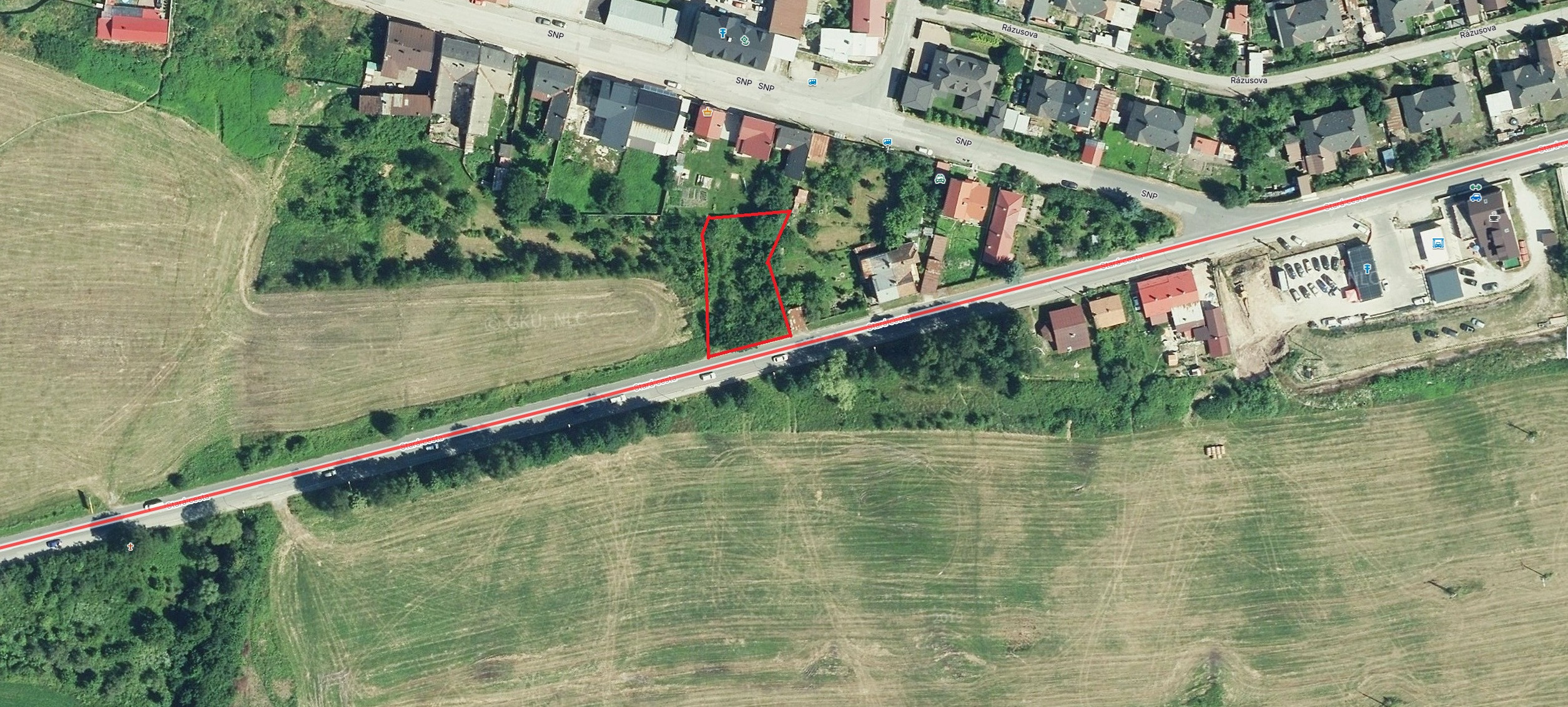 Pozemok v meste Krompachy, okres Spišská Nová Ves